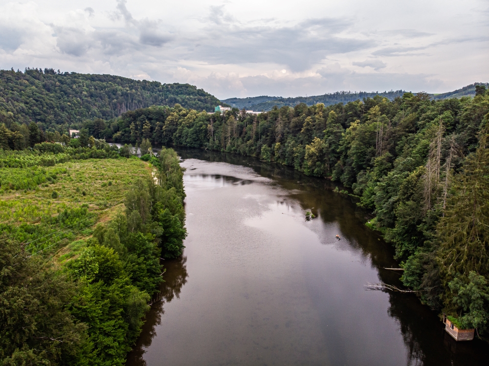 Moravice River Valley