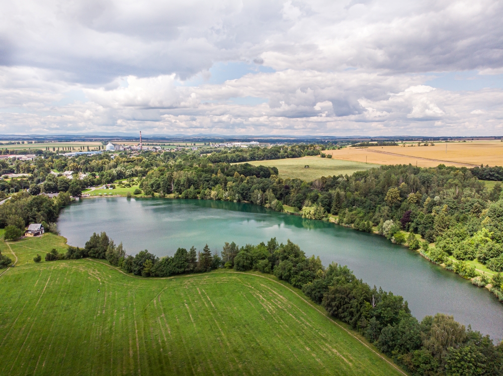 Stříbrné jezero Opava